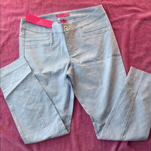 NEW with tags. Lilly Pulitzer Kelly Skinny Ankle Pant, crew blue color. Size 8